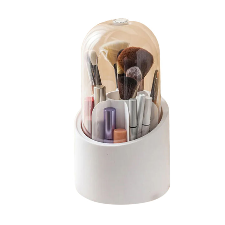 360° Rotating Base Makeup Brush Holder