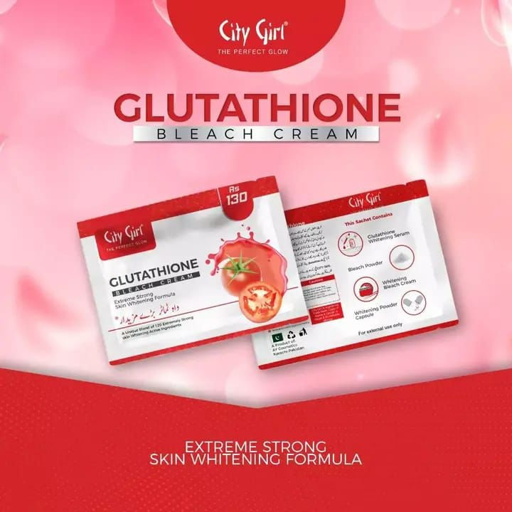 City Girl Tomato Bleach Cream (3 SACHET)