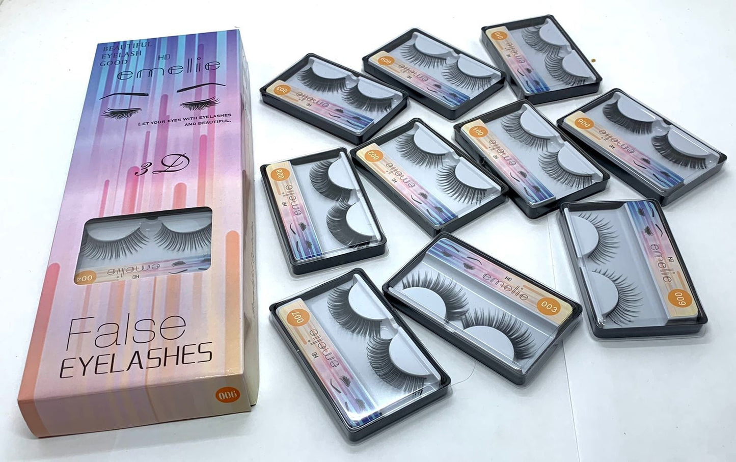 Pack OF 3 Emelie Eyelashes