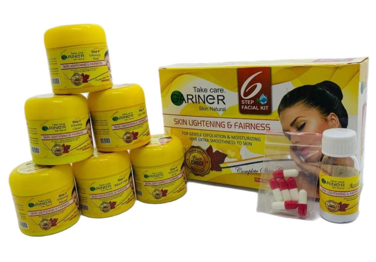 Gariner Skin Lightening & Fairness 6 Step Facial Kit Box