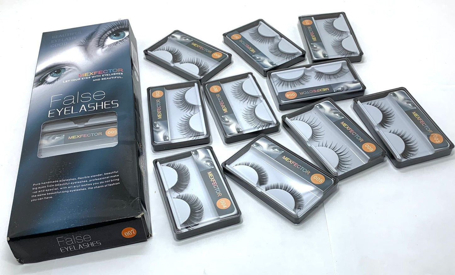 MEXFECTOR Eyelashes 10 Pcs Box