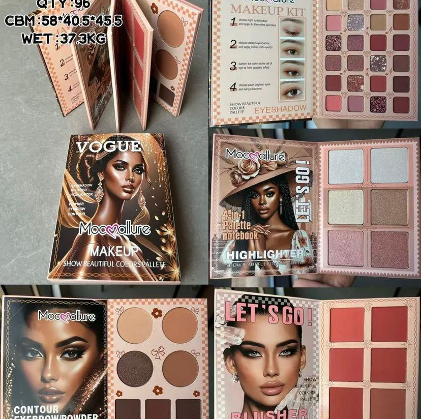 MOCALLURE 4 in 1 Book Palette (VOGUE)