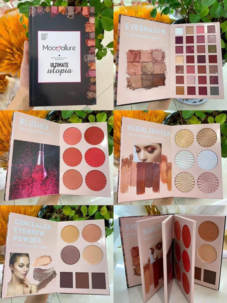 MOCALLURE 4 in 1 Book Palette (Utopia)