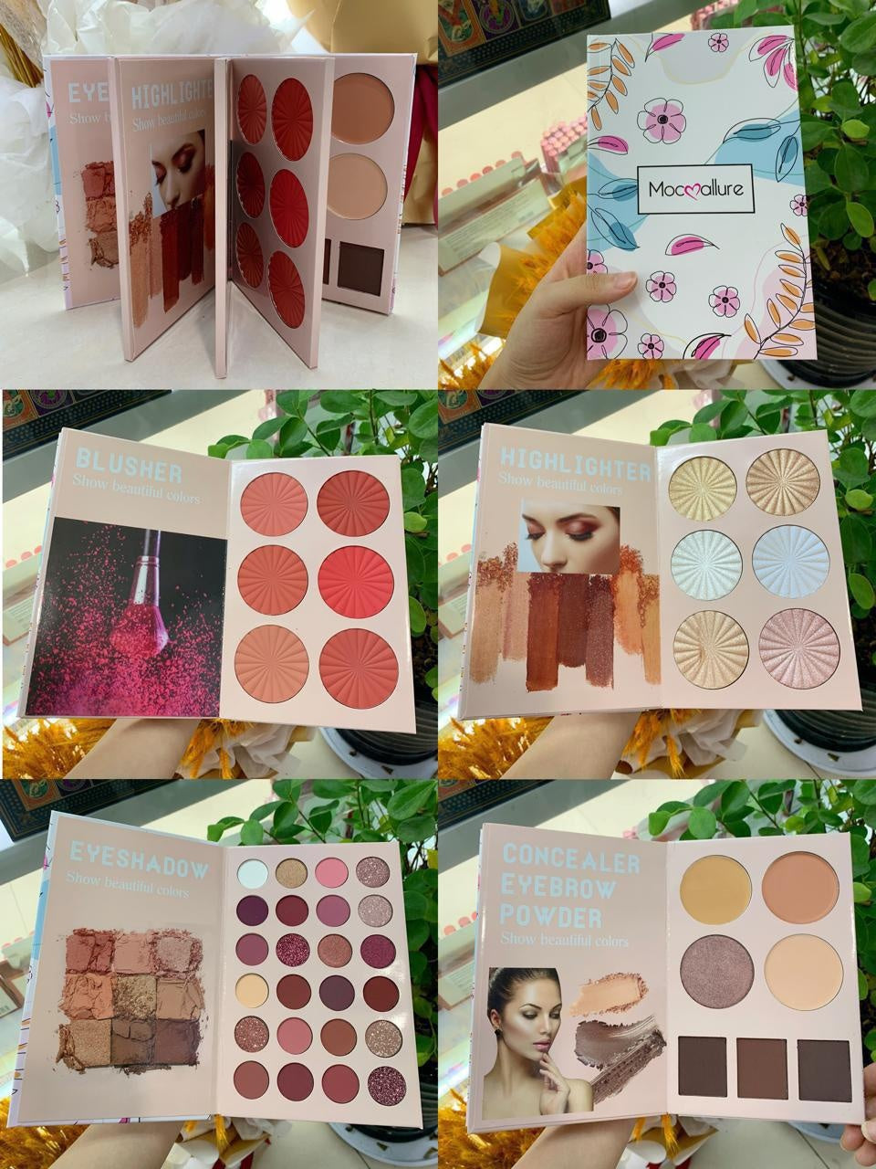 MOCALLURE 4 in 1 Book Palette (Flower)