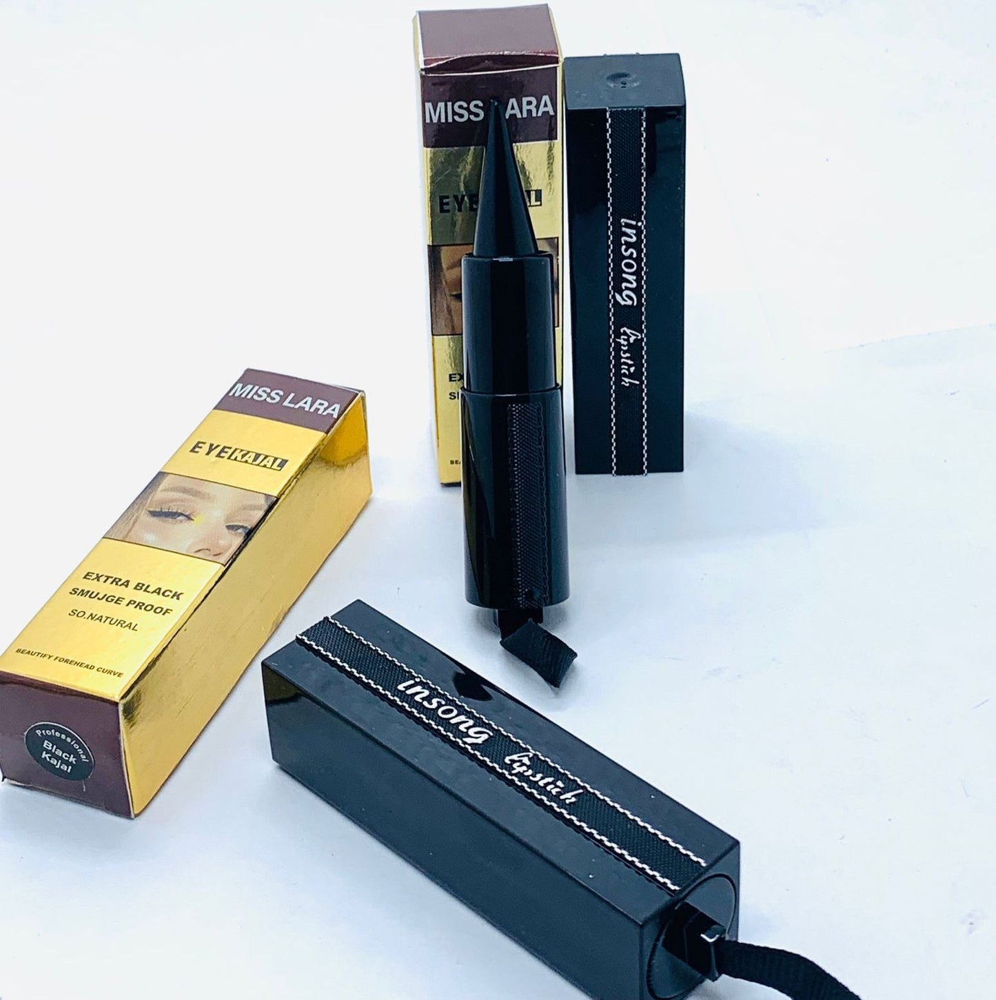 Miss lara Lipstick Black Kajal