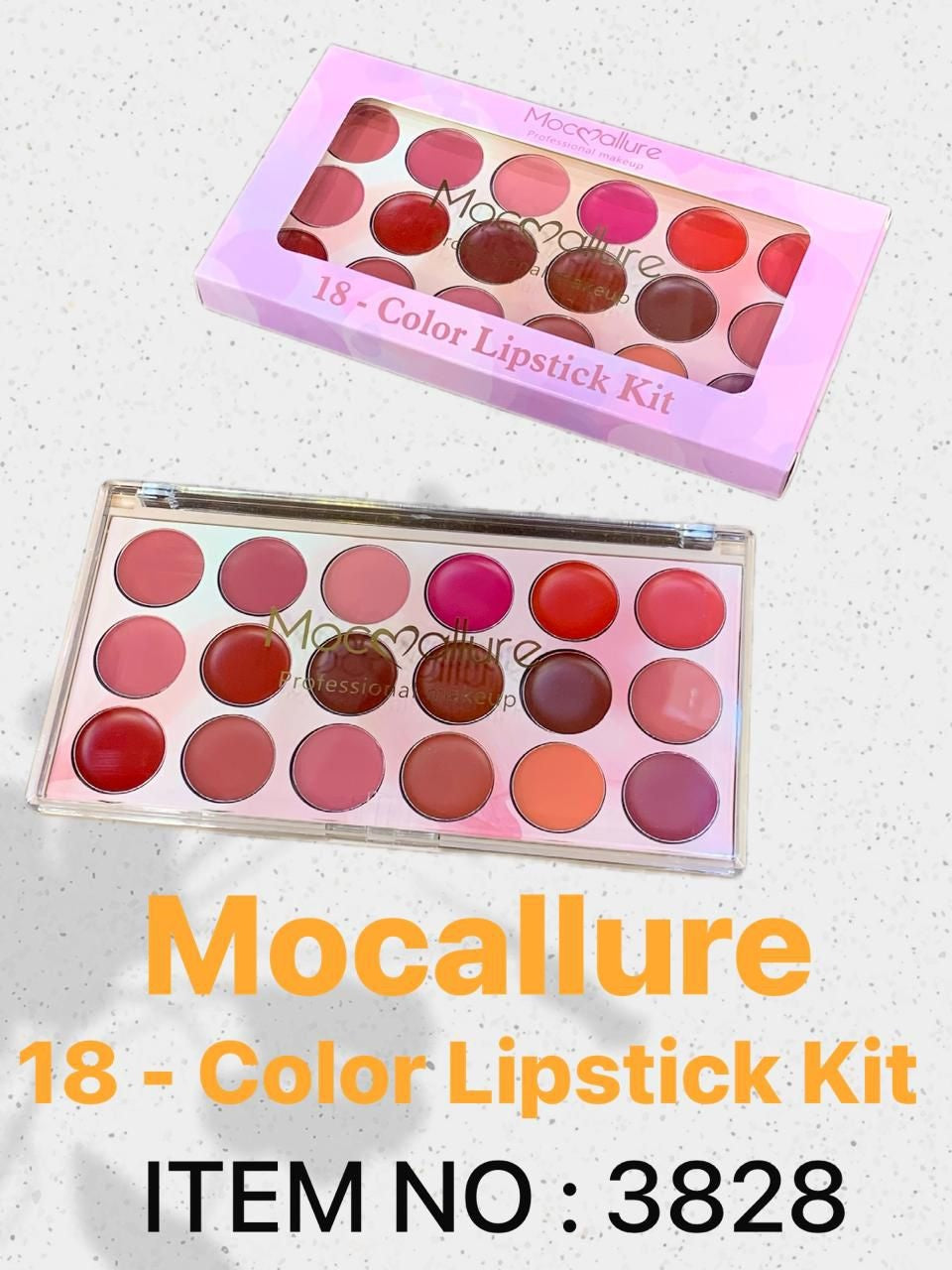 Mocallure 18 Color Lipstick Kit 1 Pc (Item No : 3828)
