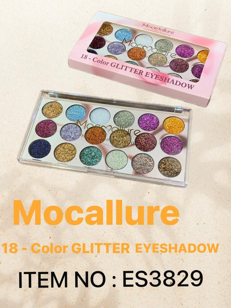 Mocallure Glitter Eyeshadow (18 Color)