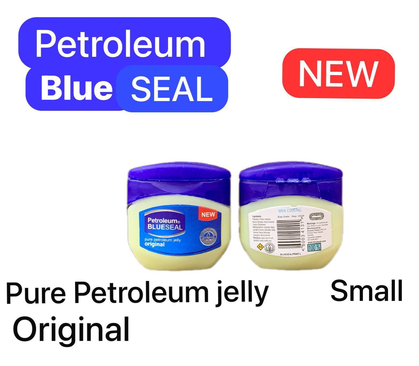 Petroleum Blue Seal Jelly Small