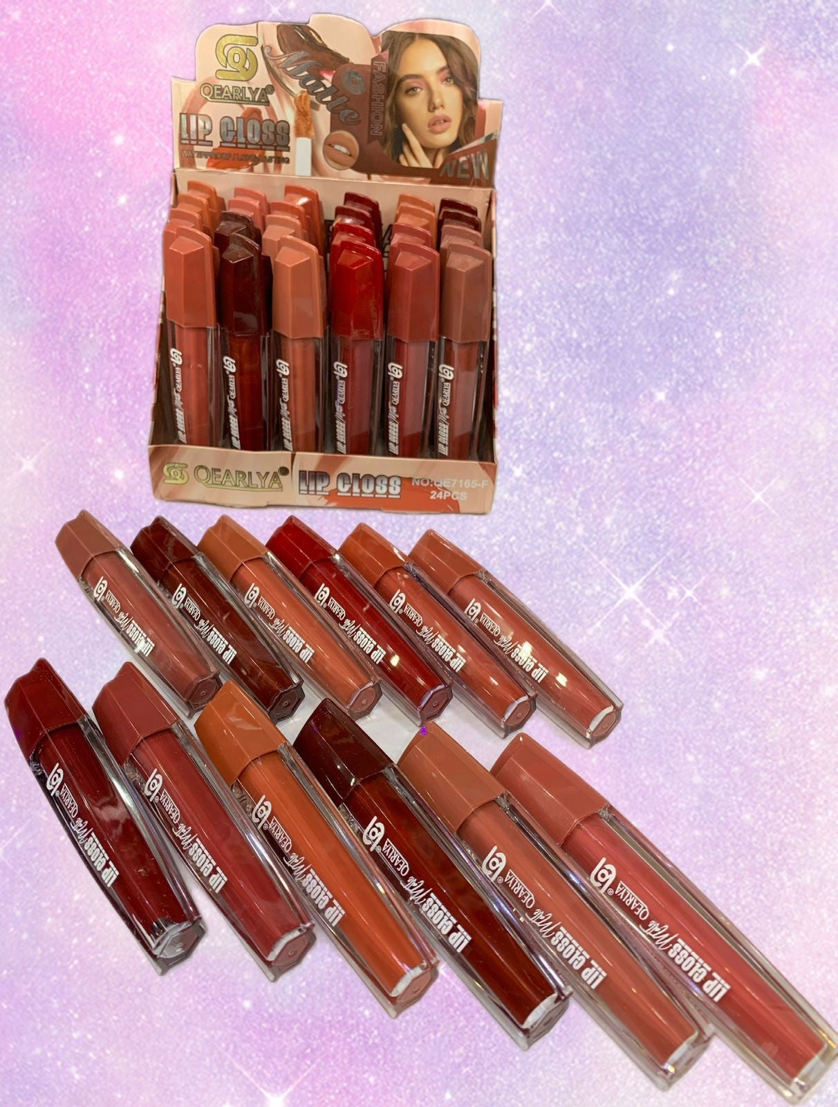 QEARLYA Matte Lipgloss 12 Pcs Set (Item No : 7165)