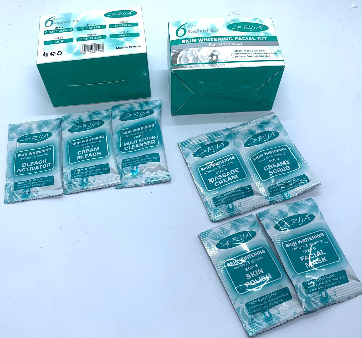 Rija Skin Whitening 6 Step Facial Kit