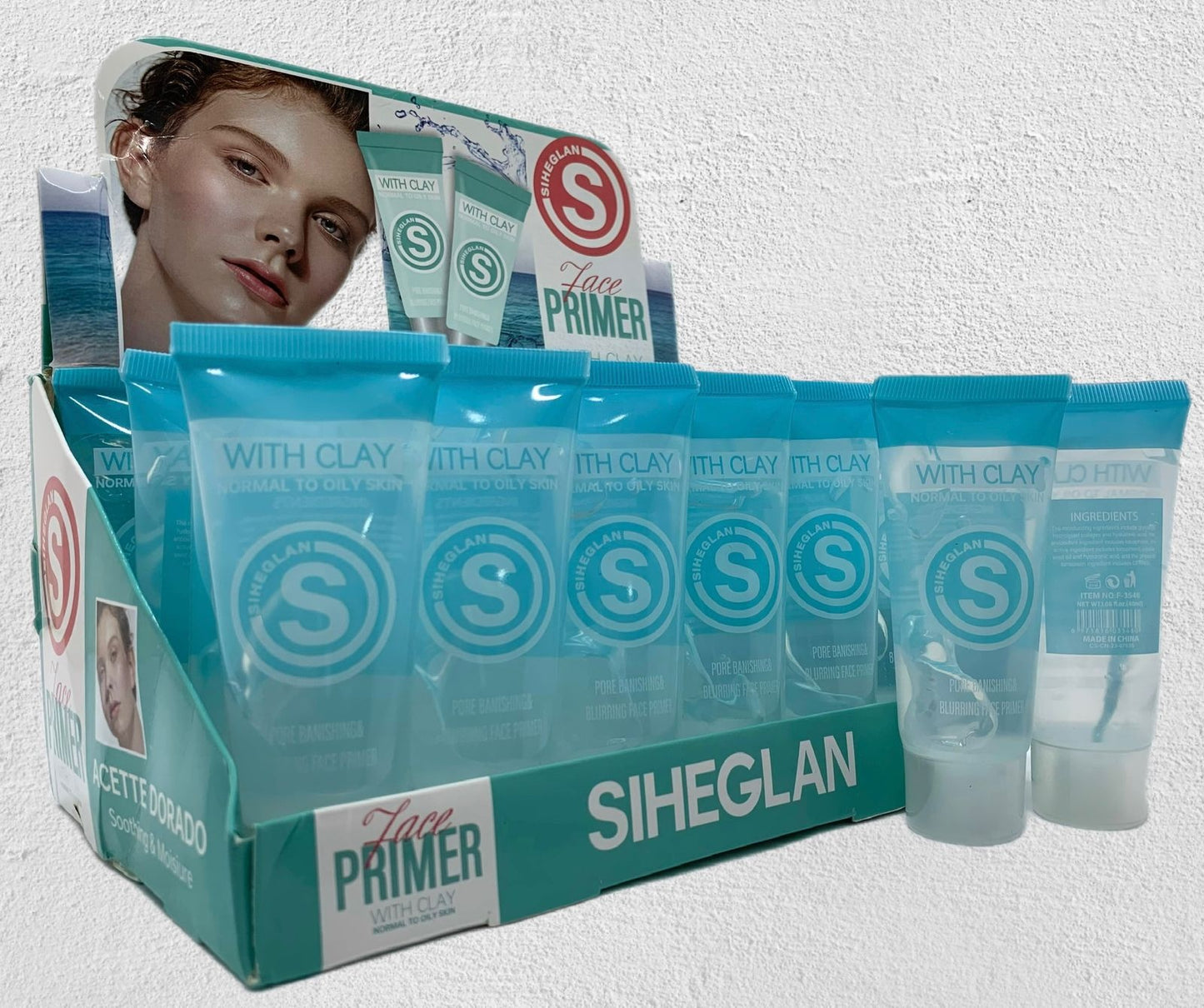 SIHEGLAN With Clay Primer Tube 1 Pc