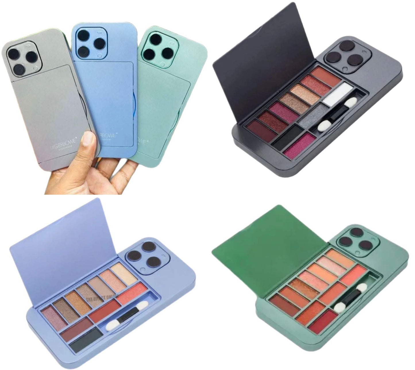 IPHONE 10 Color Eyeshadow Kit 1 PC