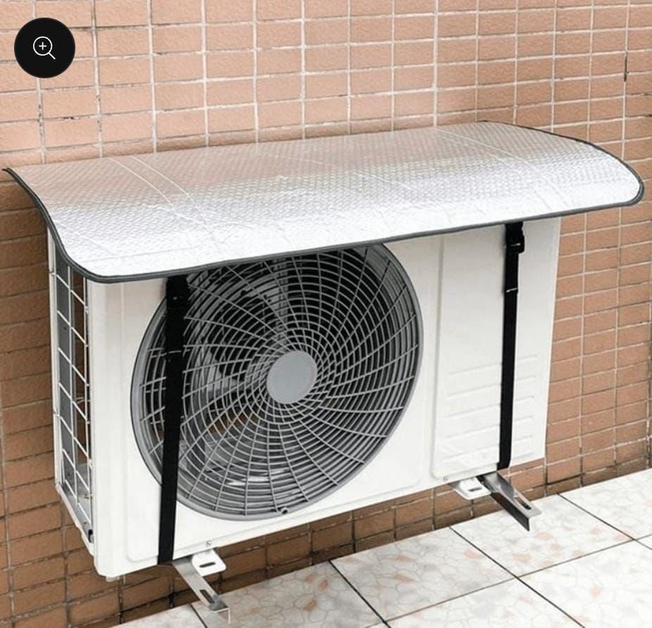 AC Outdoor Unit Sun Shield Cover – Heat Protection Roof for AC Outer Unit