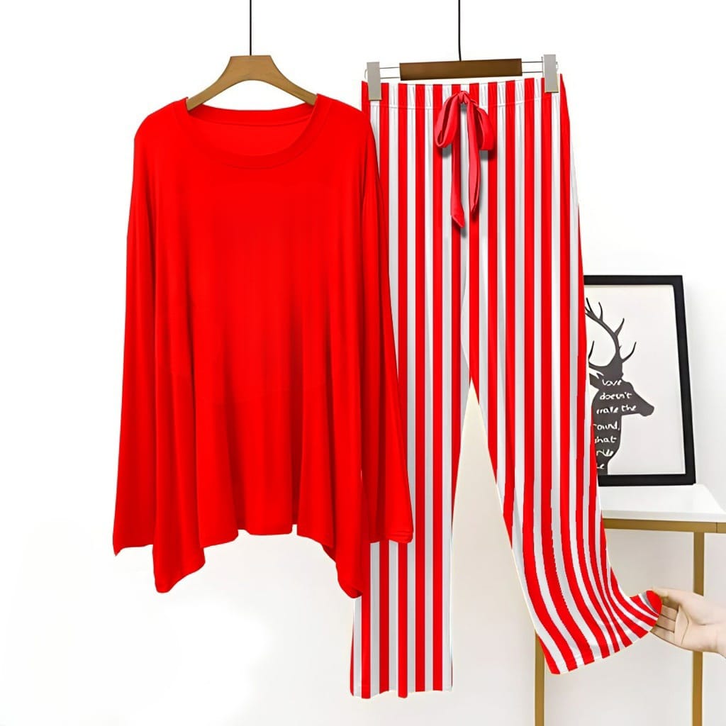 Red Shirt With Red Lining Trouser ( Full Sleeves )