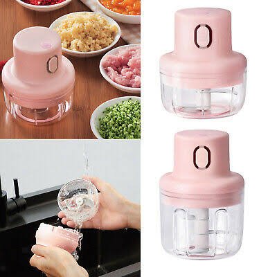 Rechargeable Food Chopper with 2 Bowls
