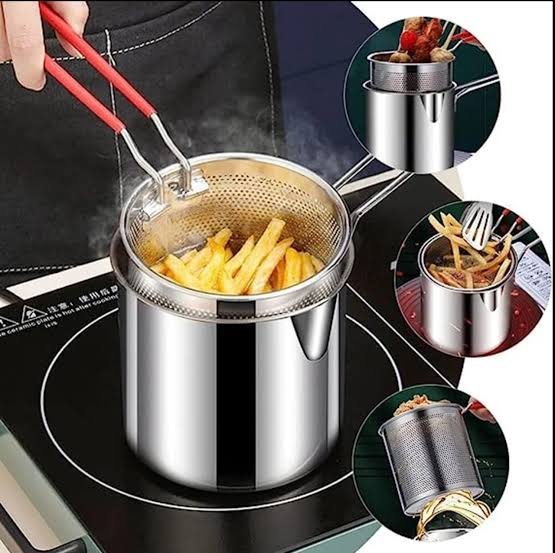 Stainless Steel Deep Fryer Pot