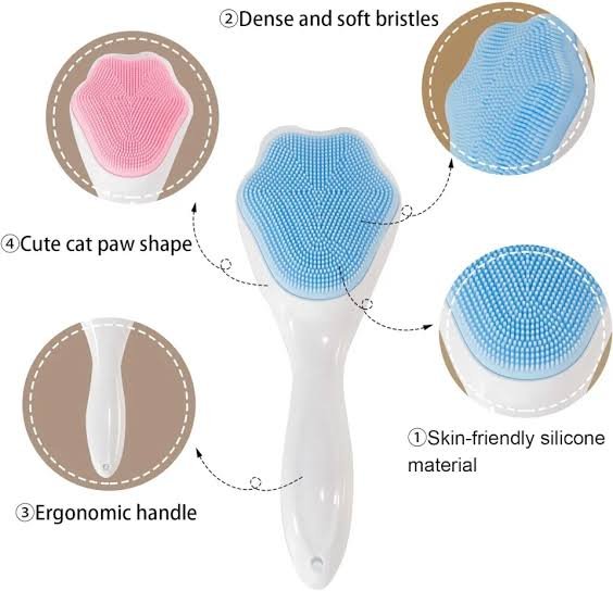 Facial cleanser brush