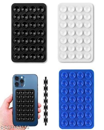 Pack of 5 Silicone Phone Holder both sides suction cups