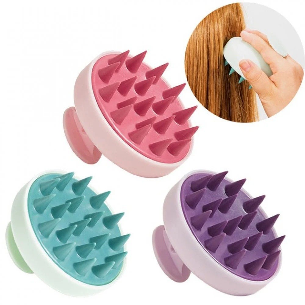 Scalp Massager Shampoo Brush  Pack of 3