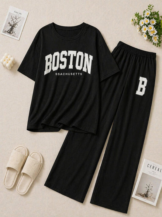 Boston Black Night Suit