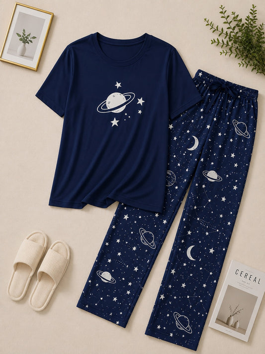 Galaxy Night Sky Sleepwear
