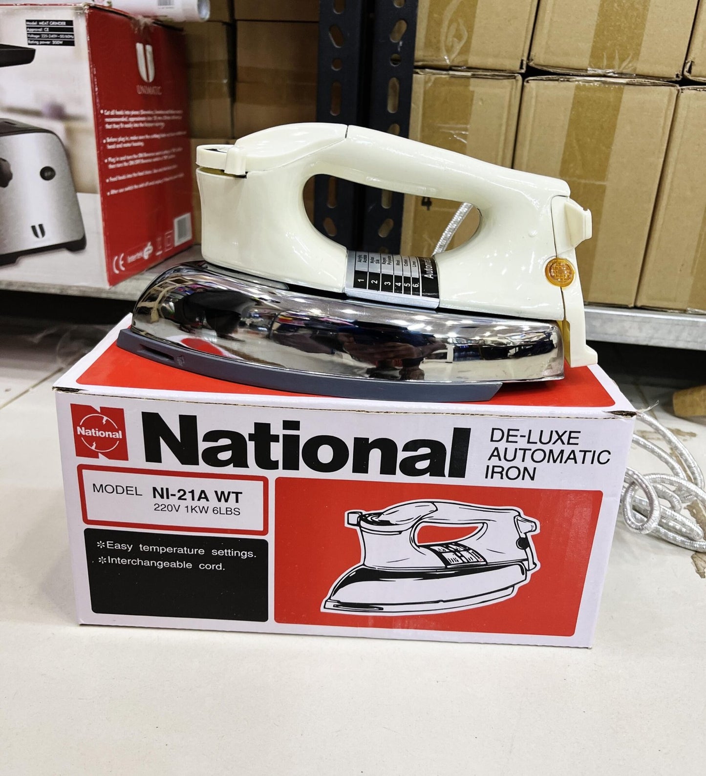 220v National Iron (Imported China 🇨🇳)