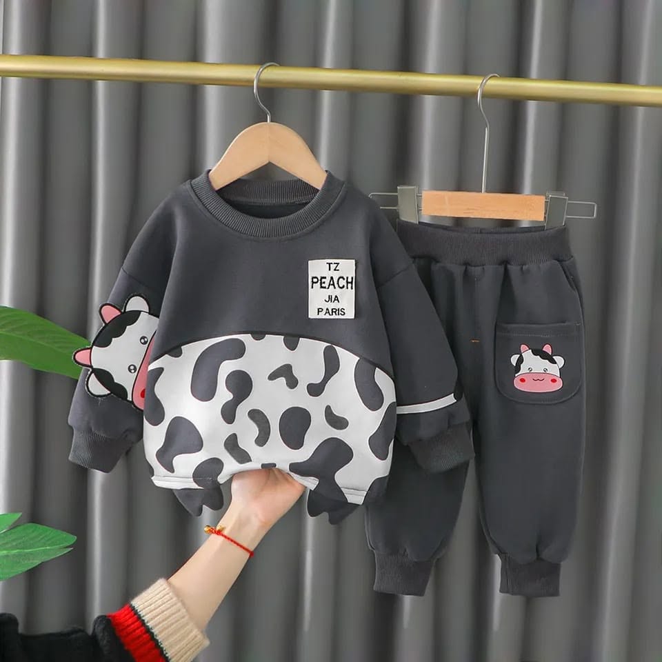 Random Design  & Color  Kids Winter Dress