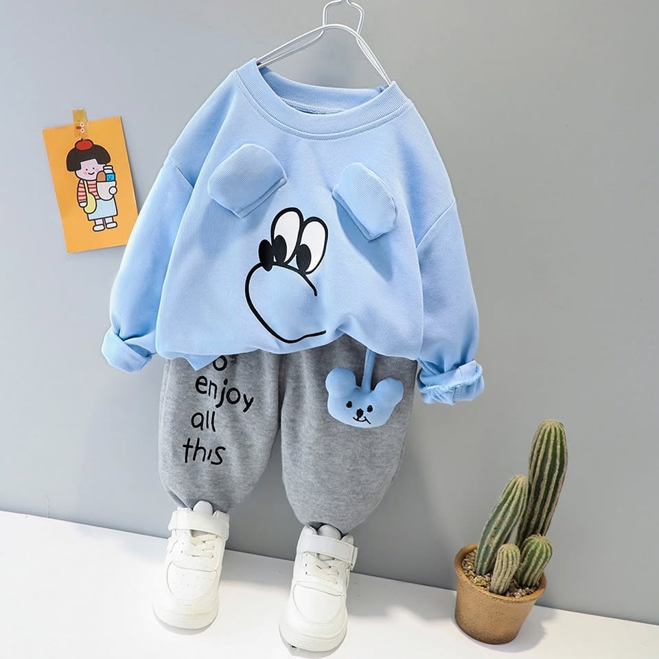 Random Design  & Color  Kids Winter Dress
