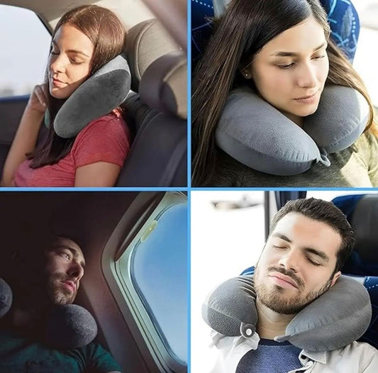 Travel Neck Pillow (Random Colors)
