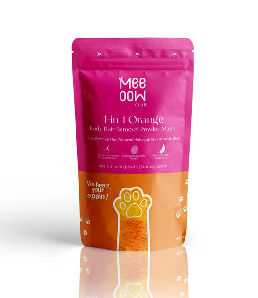 Body Hair Removal Wax Powder Mask