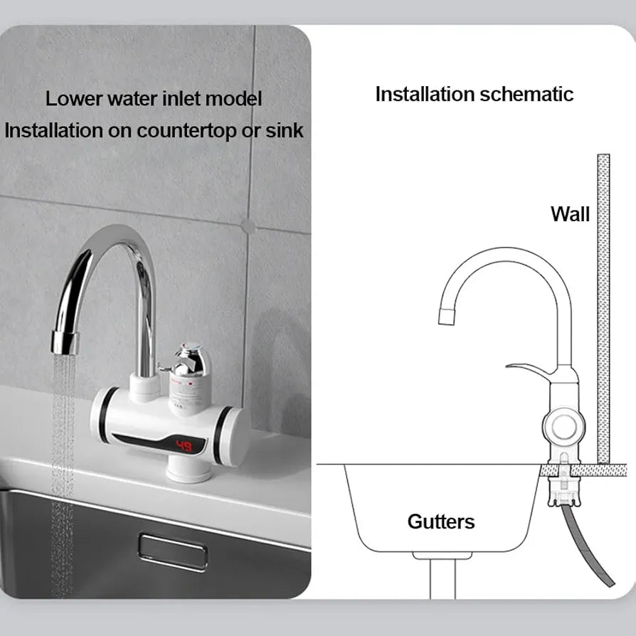 Electric Hot Water Faucet – Instant Heating Tap