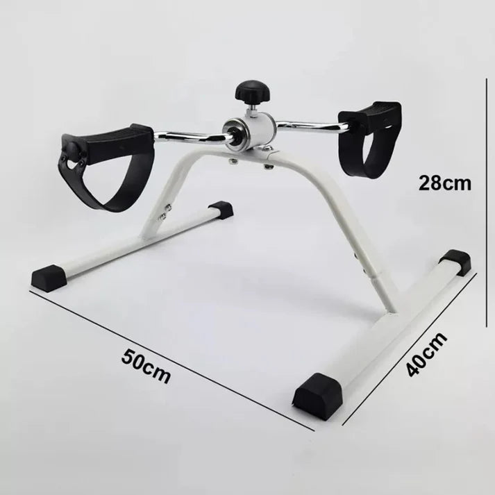 Mini Exercise Cycle Portable Pedal Bike for Hands and Feet with Slip-Resistant Grips