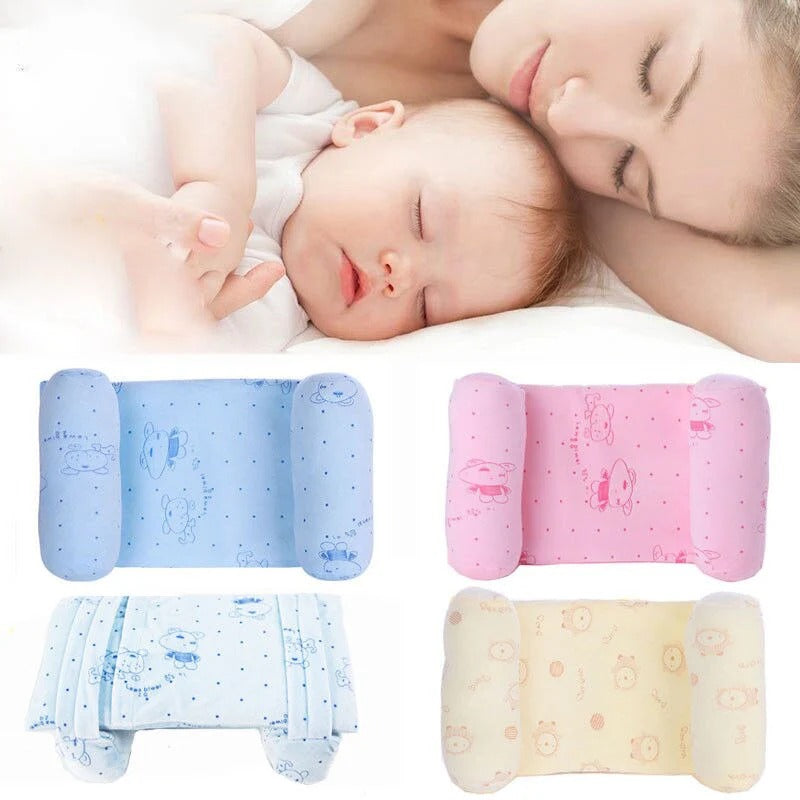 Baby Sleeping Safety Pillow | Anti-Roll Support Cushion
