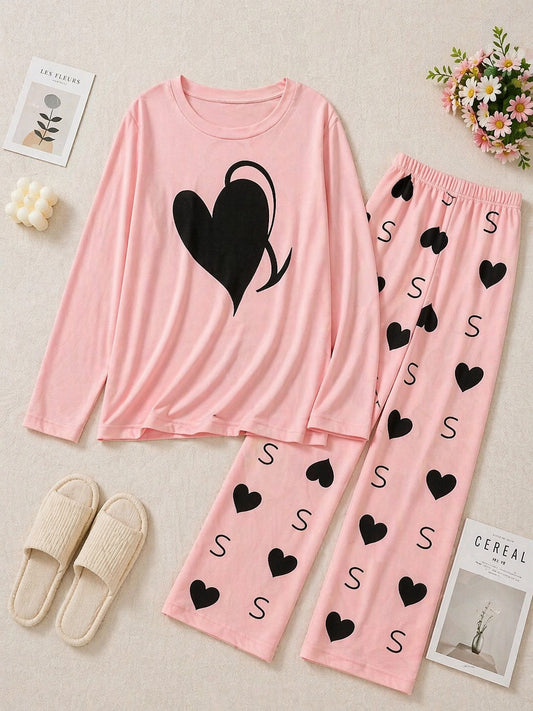 Pink Dabble heart