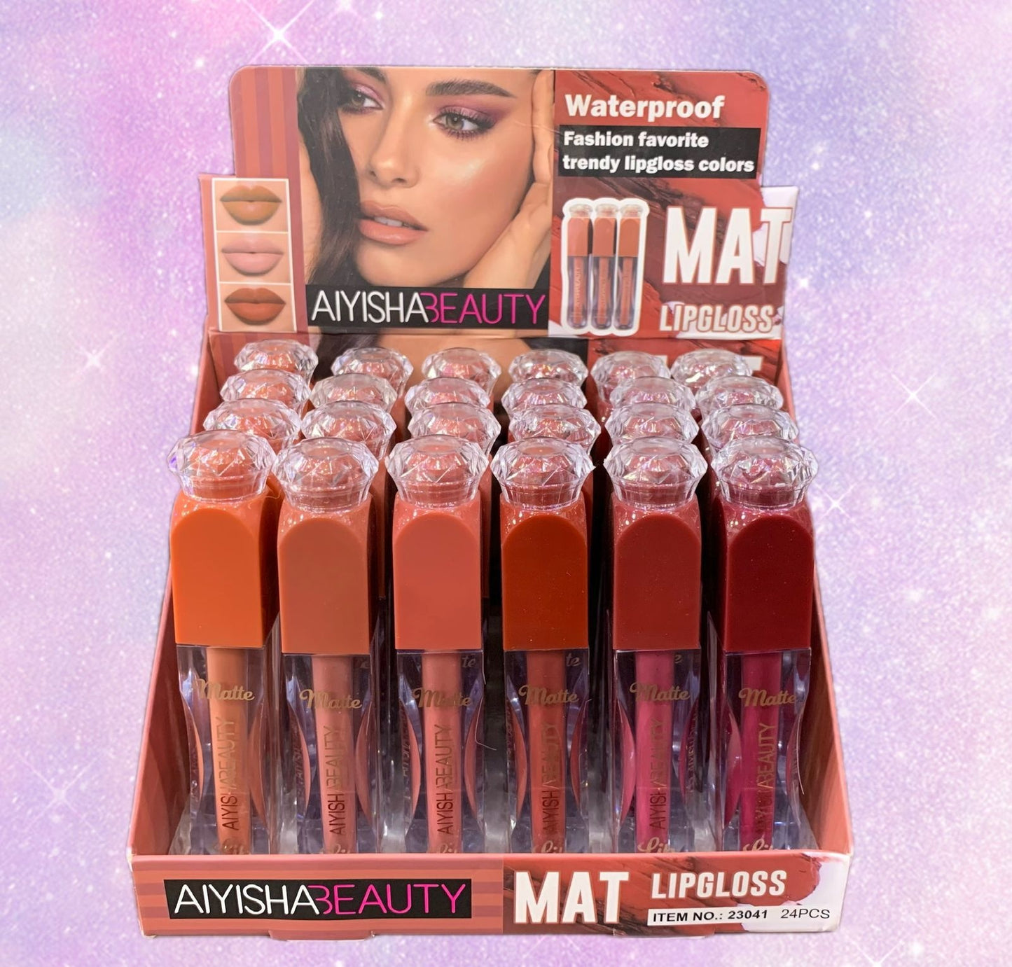 AIYISHABEAUTY Matte Lipgloss 6 Pcs Set (Item No : 23041)