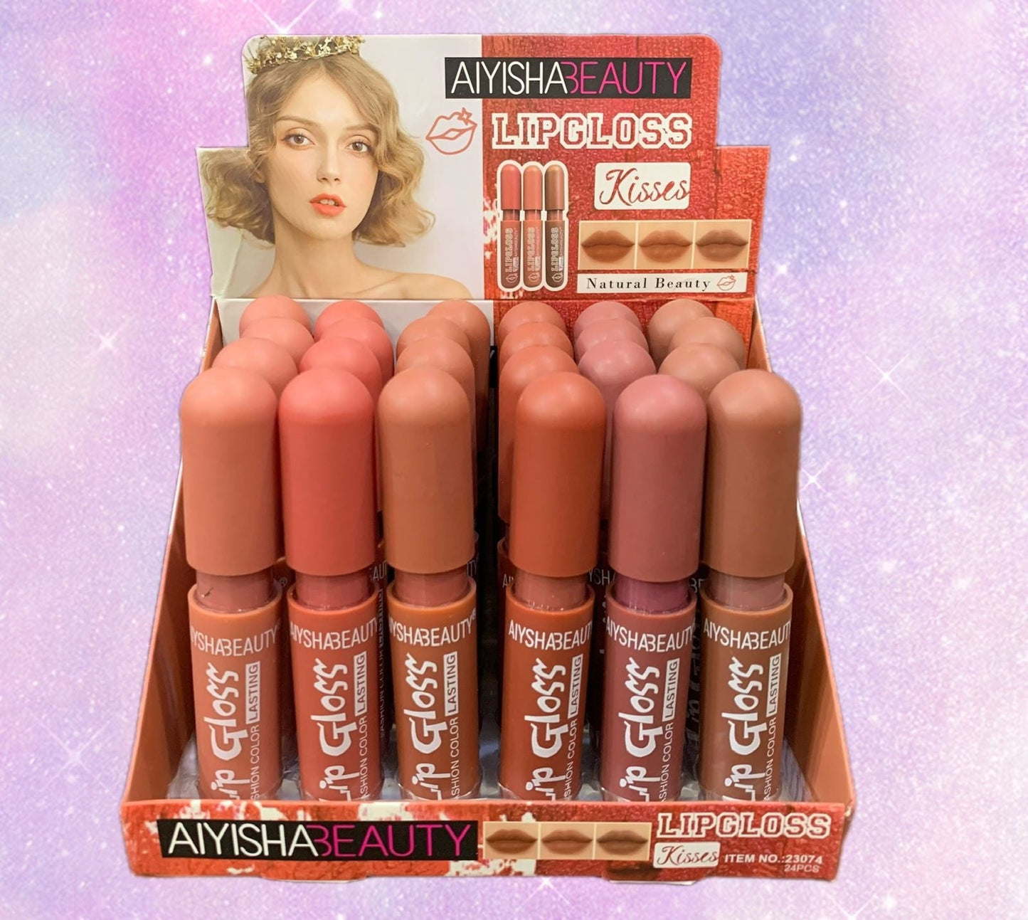 AIYISHABEAUTY Matte Lipgloss 6 Pcs Set
