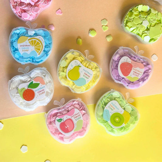 200 Pcs soap paper amazing super Unique Apple Design Soft Paper Soap (Imported China)