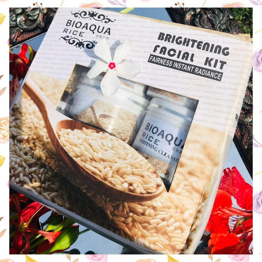 BIOAQUA Rice Facial 6 Step Kit Box
