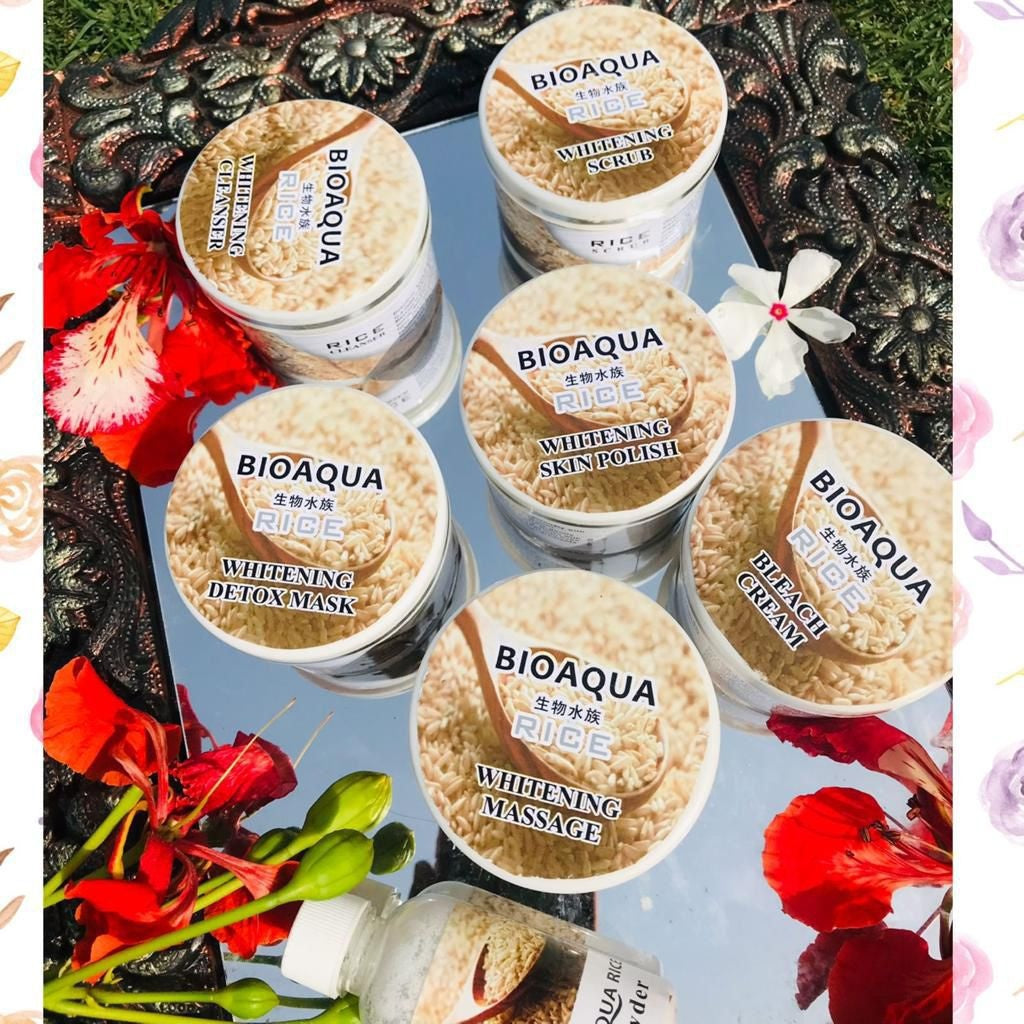 BIOAQUA Rice Facial 6 Step Kit Box