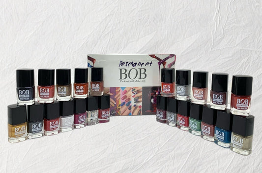 BOB Permanent Nail Polish 24 Pcs Box
