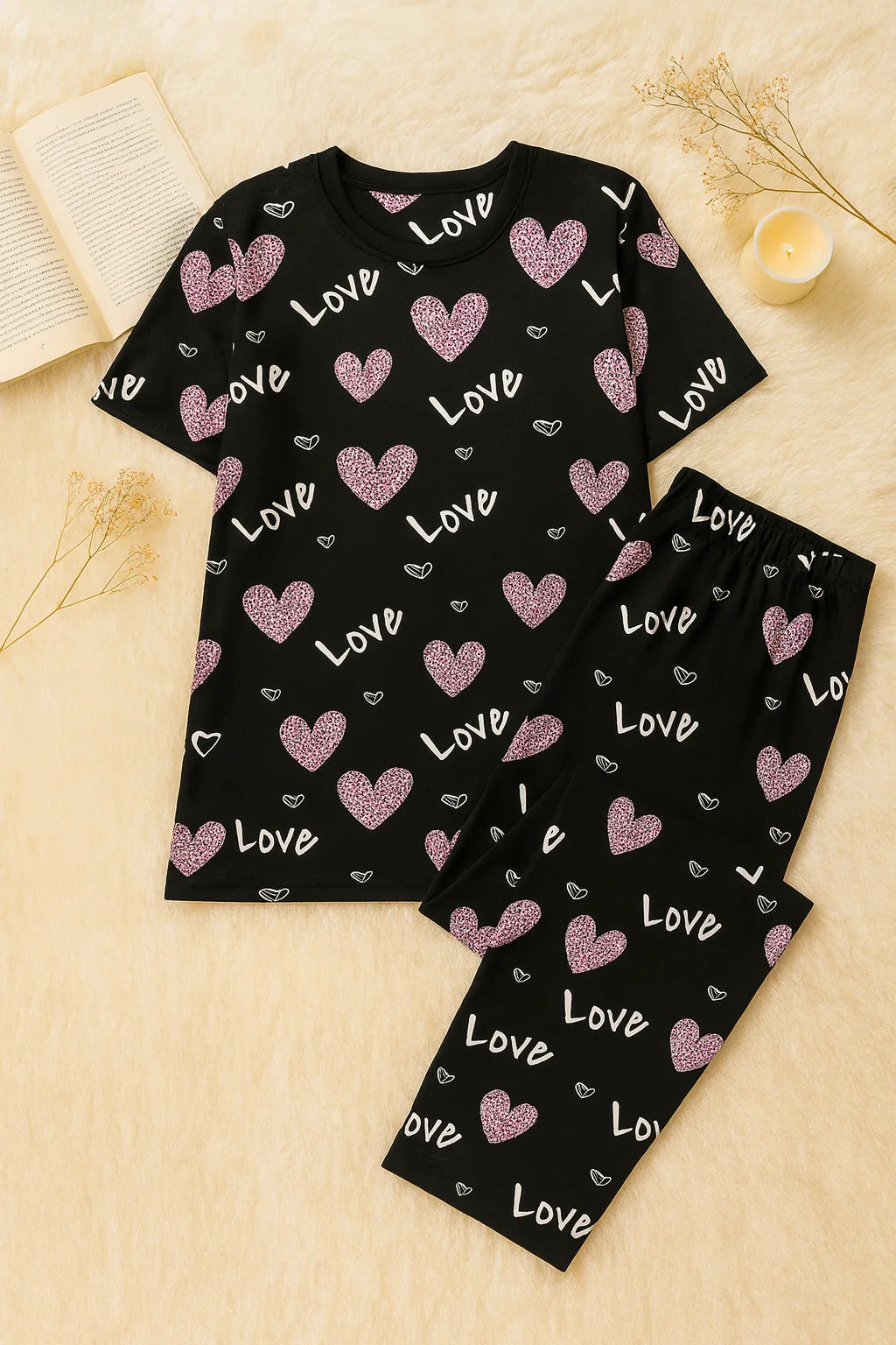BLACK LOVE HEART