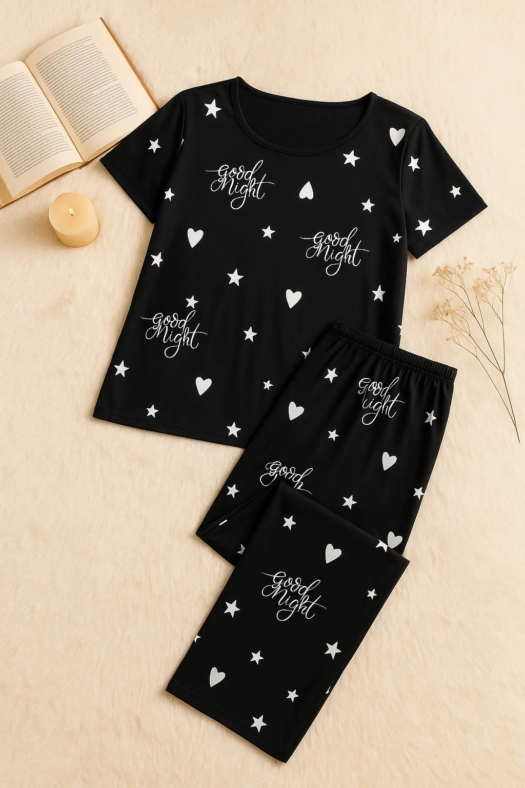 BLACK GOODNIGHT COMFORT