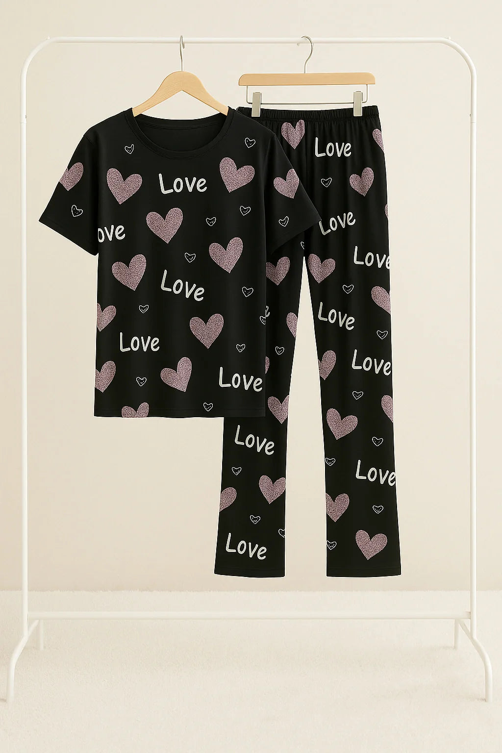 BLACK LOVE HEART