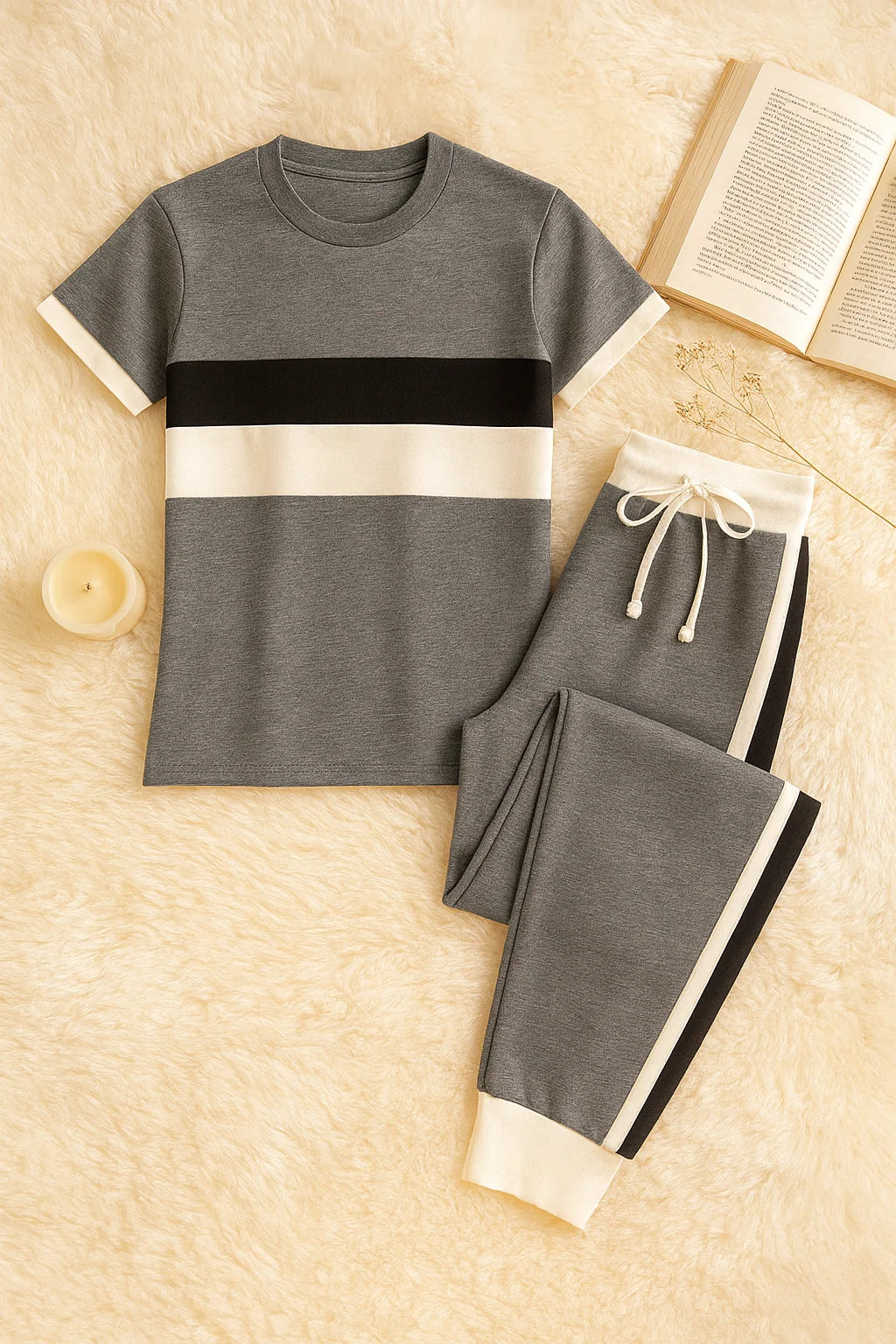 GRAY GYM SUIT