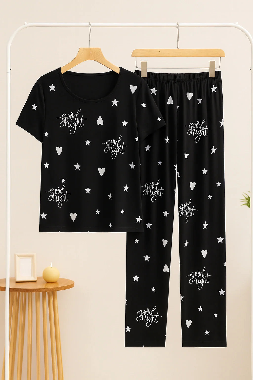 BLACK GOODNIGHT COMFORT