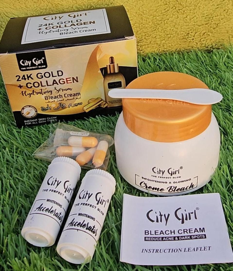 City Girl 24K Gold Bleach Cream