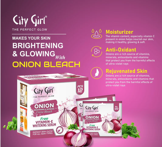 City Girl Onion Bleach Cream (3 SACHET)