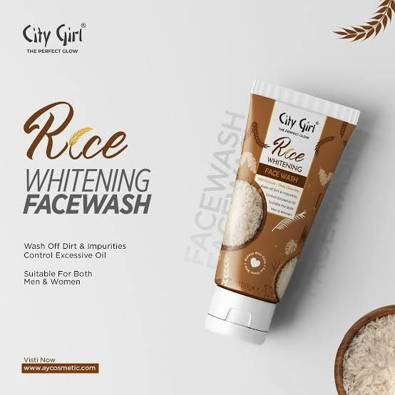City Girl Face Wash rice