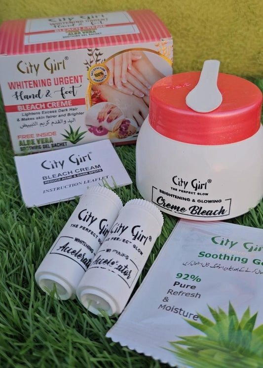 City Girl Hand & Foot Bleach Cream