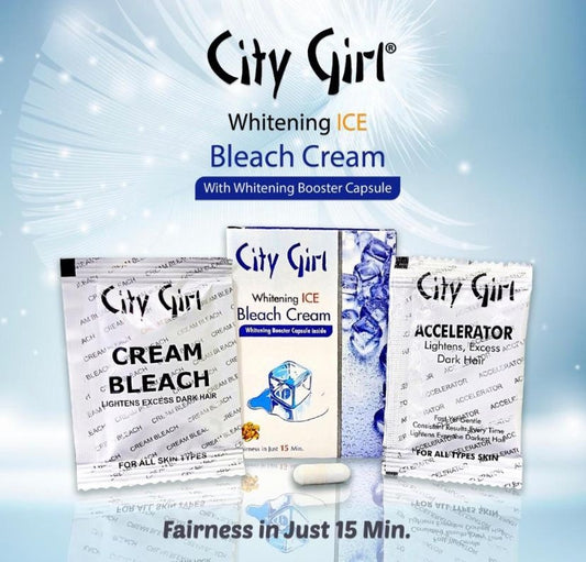 City Girl Ice Bleach Cream (3 SACHET)